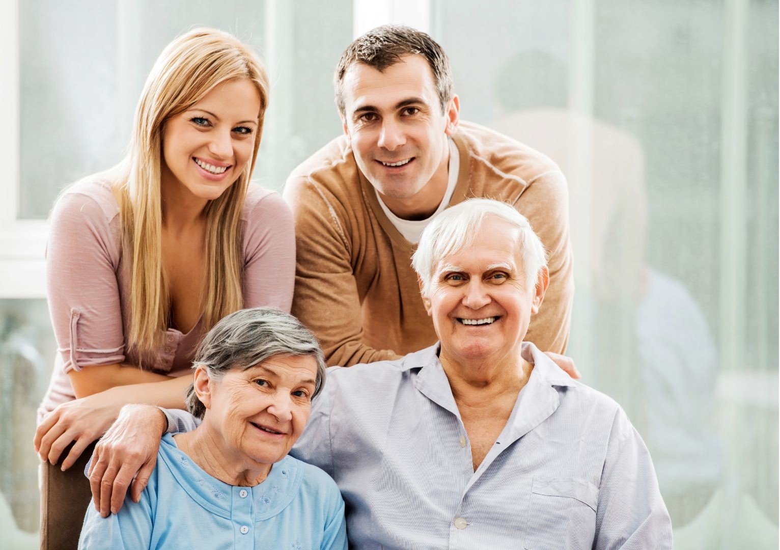 Multi-generational family portrait